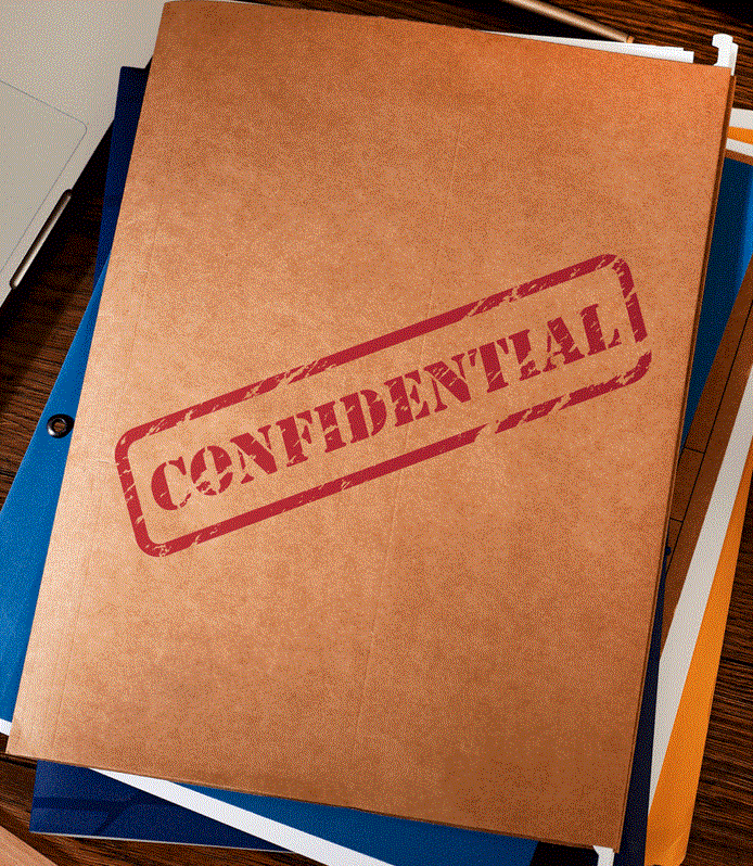 Confidential list.